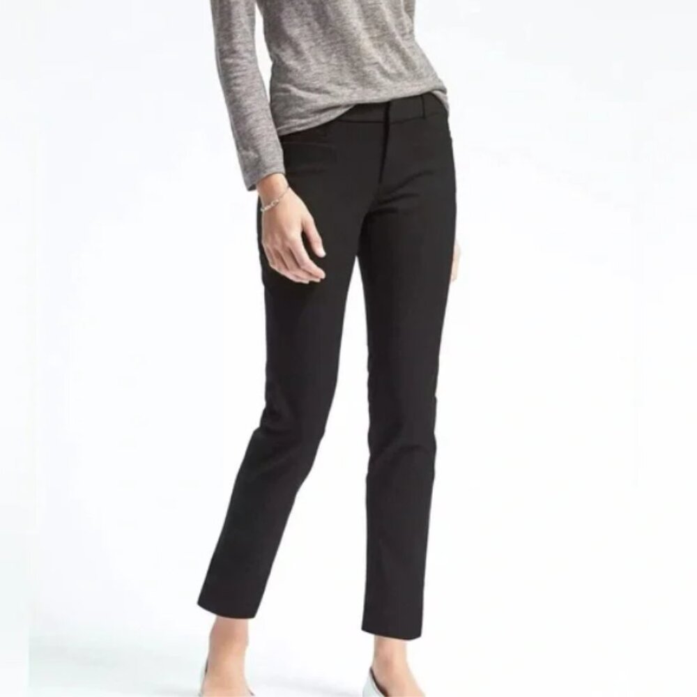 Banana Republic Sloan Black Pants EUC